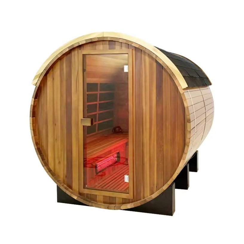 Outdoor Barrel Sauna