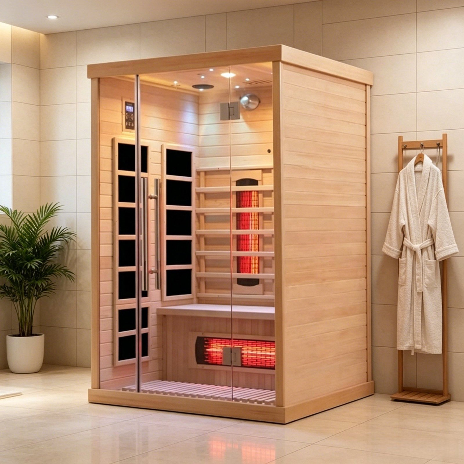 Sauna infrarouge 2 places